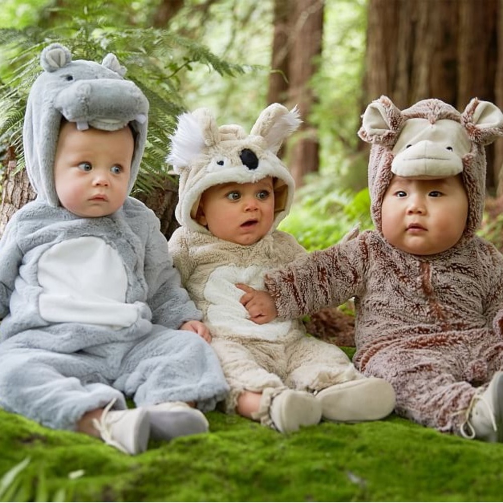 Pottery Barn monkey costume 0-6 months